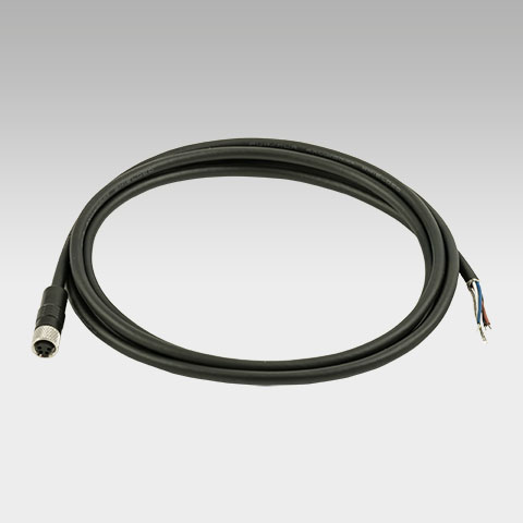 Connettore M8 4 Poli femmina dritto L=2 m