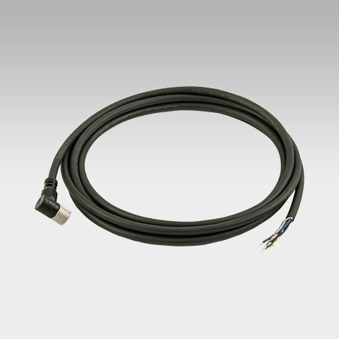 M8 4-pin conn. - female, angle 90° L = 5 m