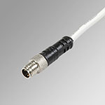 M8 male 3-pin conn. 2.5 mt. of cable