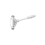 T connector M12 / M8 male aux. power for IO-Link