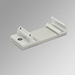 Support intermédiaire lattéral pour vérin sans tige guidage à billes série PU Ø50