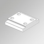 ACC. V-LOCK FOOT ELEKTRO MINI DC Ø25