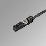 HALL NO sensor, T8 type SQUARE, 3 wires, 0,3 mm , M8 conn., HCR