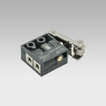 VME-1 roller lever, 3/2 NC, axial M5