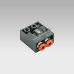 VME-2 push-rod, 3/2 NO, side Ø 4