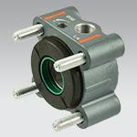 Kit fond arrière gris ISO 15552 joints PU Ø32