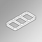 Std securing screw ( aluminium) PLT-10
