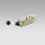 70 Man. 1/8'' 5/2 axial lever bist.