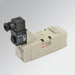 Valves ISO 5599/1 solenoid/pneumatic series ISV