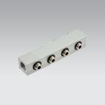 4 pos. manifold+fitt. 70 1/8''