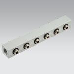 6 pos. manifold+fitt. 70 1/8''