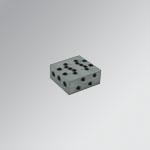 Base multipla 2 pos. 1/8'' 70 su base PNV-SOV
