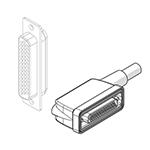 IP65 44-pin 90° conn., L 5 m