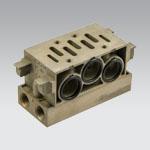 ACC.BASE MANIFOLD USO SIDE ISO 1