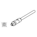Conn. precablato diritto BUS M12 Cod D cavo L= 3 m