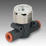 In-line pressure gauges MAN L pipe-pipe