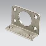 Piedino AC TONDO inox ø 32