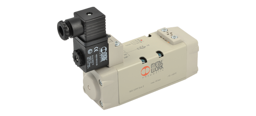 Valves ISO 5599/1 solenoid/pneumatic series ISV